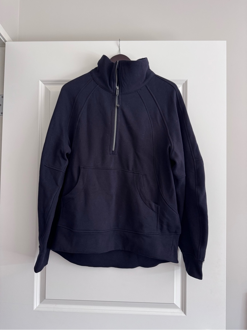 lululemon Scuba 3/4 zipper sweatshirt Women’s